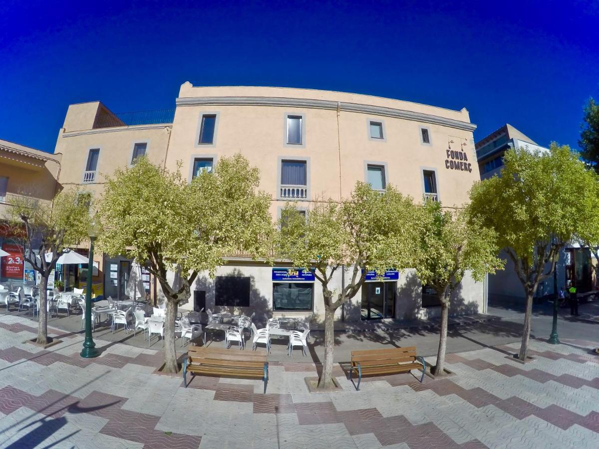 Fonda Comerc Estudio Doble Torroella de Montgrí Εξωτερικό φωτογραφία